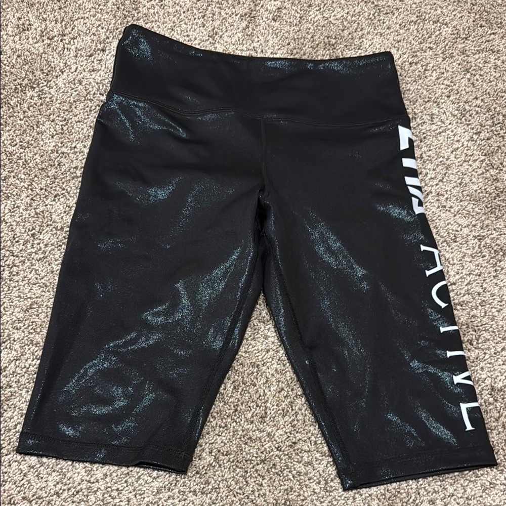 Zyia Black Active Biker Shorts